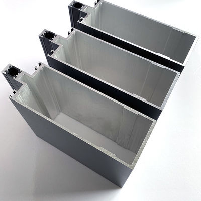Construction Curtain Wall T6 Extruded Aluminum Profiles