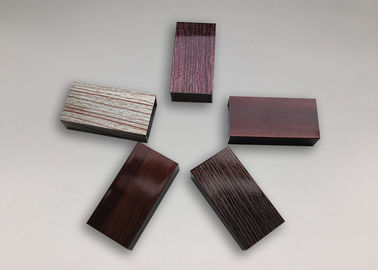 ISO9001 Wood Effect Aluminium Trim Profiles Rectangular Aluminium Extrusion