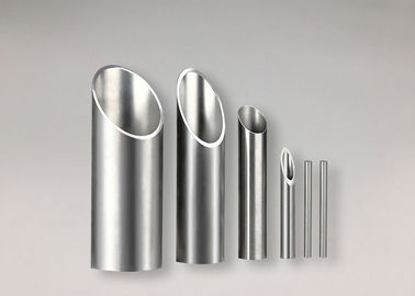 GB/T 5237 Polished Aluminium Profile Pipe , Round Aluminum Extrusion Profiles