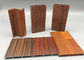 High Strength Rectangular Wood Finish Aluminium Profiles Oxidation Resistance