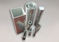 T5 / T6 Anodized Aluminium Tube Profiles Powder Coated Aluminium Channel
