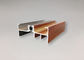 Anodized Wood Grain Thermal Break Aluminium Sections For Door And Window